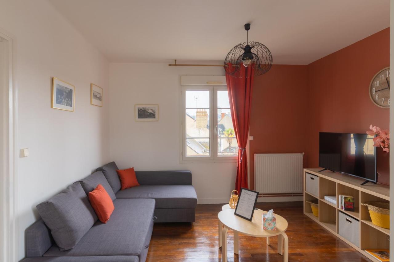 Appartement Cosy Avec Garage Prive Ле-Ман Экстерьер фото